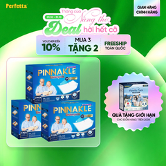 [Mua 3 Tặng 2] Combo 3 Tấm Đệm Lót Pinnakle Moderate 60x90 cm, Siêu Thấm Hút, Chống Trào Ngược (7 miếng/hộp)