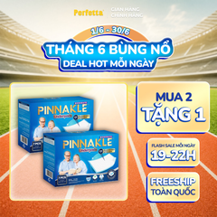 [Mua 2 tặng 1] Combo 2 Tấm Đệm Lót Pinnakle Moderate 90x60 cm, Siêu Thấm Hút, Chống Trào Ngược (7 miếng/hộp)