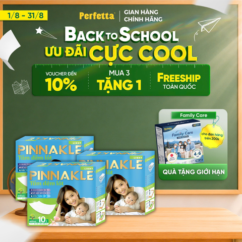 [Mua 3 Tặng 1] Combo 3 Tấm Đệm Lót Undepad Pinnakle Premium Size 60x60 cm (7 miếng/hộp)