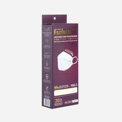 [Mua 3 Tặng 1] Combo 3 Hộp Khẩu Trang Cao Cấp 4D Perfetta KF94 Mềm Mịn, Chống Mờ Kính, Êm Tai, Thời Trang Hàn Quốc (20 Cái/Hộp)