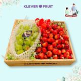  Hộp Quà Nho Sữa Shine Muscat Hàn Quốc Mix Cherry Vàng Cảm Ơn Sếp, Đối Tác, Đồng Nghiệp 