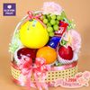 Giỏ Quà 20/10 Dáng Hoa Tone Hồng Nhẹ Nhàng - Quà 20/10 Klever Fruit