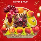  Giỏ Trái Cây Đẹp Với Tone Đỏ May Mắn 