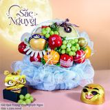 Giỏ Quà Trung Thu Tone Xanh Ngọc Sang Trọng - Nguyệt Ngọc 