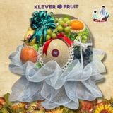  Giỏ Quà Trái Cây Nhập Khẩu Tone Xanh Cao Cấp Chúc Sức Khỏe Sếp, Đối Tác, Đồng Nghiệp 