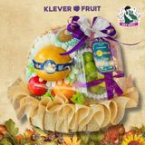  Giỏ Trái Cây Tone Vàng Ấm Áp Chúc Sức Khỏe Người Yêu 