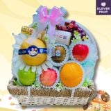  Giỏ Hoa Quả Mix Nước Ép Cao Cấp Chào Thu Bình Yên 