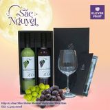  Hộp Quà Trung Thu 02 Chai Nước Ép Nho Shine Muscat và Kyoho Nhật Bản 