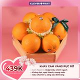  Hộp Quà Cam Vàng Ngọt Lành Rạng Rỡ Tặng 8/3 