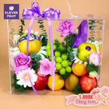  Hộp Mica Trái Cây Mix Hoa Tươi Tặng 20/10 Sang Trọng (Áp dụng Hà Nội) 