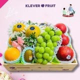  Hộp Trái Cây Mừng Sinh Nhật Sếp, Đối Tác, Đồng Nghiệp Tone Xanh Lá Cao Cấp 