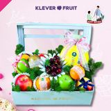 Hộp Trái Cây Mừng Sinh Nhật Sếp, Đối Tác, Đồng Nghiệp Tone Xanh Dương Nhẹ Nhàng 