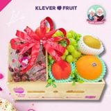  Hộp Quà Trái Cây Mừng Sinh Nhật Ông Bà Tone Đỏ Tiêu Chuẩn 