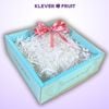 Hộp Quà Mica Đôi Tone Xanh Ngọc | Quà Biếu Trái Cây Cao Cấp – Klever Fruit