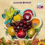  Hộp Trái Cây Chúc Sức Khỏe Ông Bà Tone Nâu Nhã Nhặn 