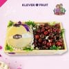 Hộp Quà Trái Cây Mix Dưa Nhật và Cherry Đỏ Mừng Sinh Nhật Bố Mẹ