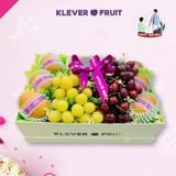  Hộp Quà Trái Cây Mừng Sinh Nhật Sếp, Đối Tác, Đồng Nghiệp Tone Nâu 