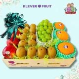  Hộp Quà Nho Sữa Shine Muscat Hàn Quốc Mix Trái Cây Cảm Ơn Bố Mẹ 