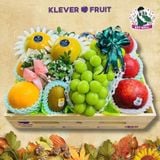  Hộp Trái Cây Tone Xanh Lá Cao Cấp Chúc Sức Khỏe Người Yêu 