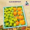 Hộp Quà Nho Xanh Mix Quýt Tươi Chúc Sức Khỏe Người Yêu Tại Klever Fruit