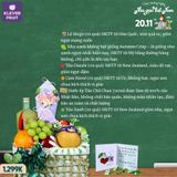  Hộp Quà 20/11 1299k Trái Cây Tươi Mix Hoa Lụa 
