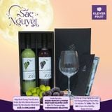  Hộp Quà Trung Thu 02 Chai Nước Ép Nho Shine Muscat và Kyoho Nhật Bản 