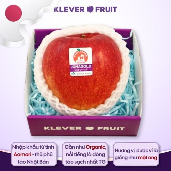 Táo Jona Gold Nhật Bản khay 01 quả