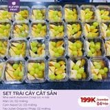  Set Trái Cây Cắt Sẵn Combo 04 Set Detox Cơ Thể 