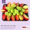 set trái cây cắt sẵn