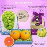  Chủ Nhật Tĩnh Tâm – Combo Trái Cây Thanh Lọc Cơ Thể Với Nho Mẫu Đơn, Dưa Musk Melon và Cam Úc 