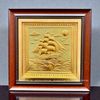 TRANH ĐỒNG THUẬN BUỒM XUÔI GIÓ DÁT VÀNG (40cm*40cm)