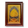 TRANH ĐỒNG LÁ BỒ ĐỀ TÀI LỘC DÁT VÀNG (40cm*55cm)