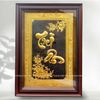 TRANH ĐỒNG CHỮ TRI ÂN DÁT VÀNG (70cm*50cm)