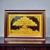 TRANH CÂY BỒ ĐỀ BẰNG ĐỒNG DÁT VÀNG (40cm*55cm)