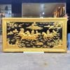 TRANH ĐỒNG MÃ ĐÁO THÀNH CÔNG DÁT VÀNG (1m27*2m31)