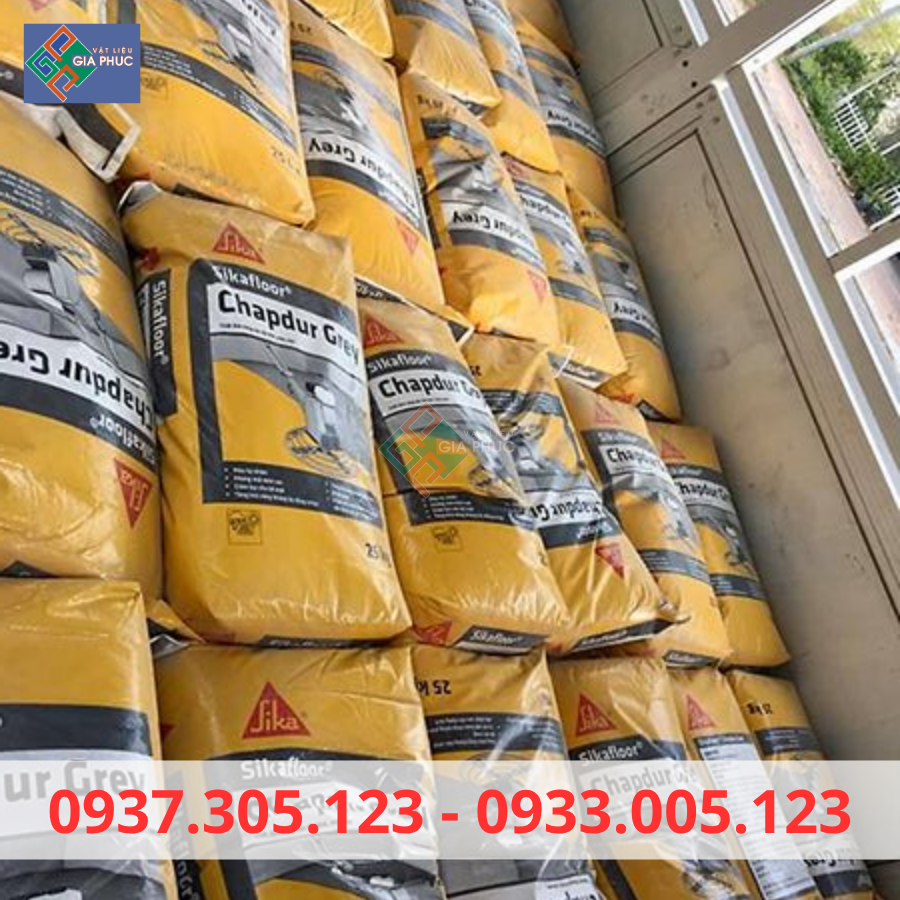  CHẤT TĂNG CỨNG BỀ MẶT SIKA FLOOR CHAPDUR GREY 25KG - CHỊU LỰC, CHỐNG MÀI MÒN 