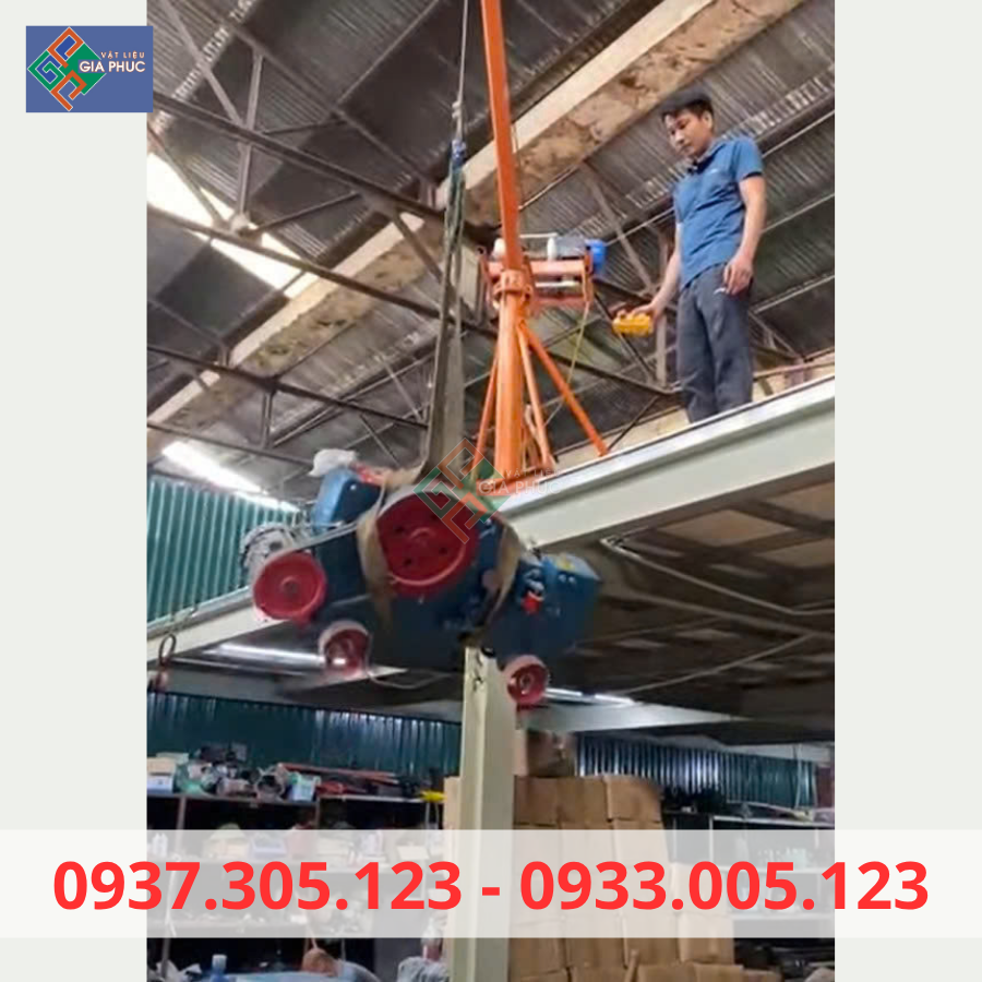  MÁY TỜI NGANG TẢI TRỌNG 750KG THƯƠNG HIỆU FUKI - TỐC ĐỘ KÉO : 22M/PHÚT 