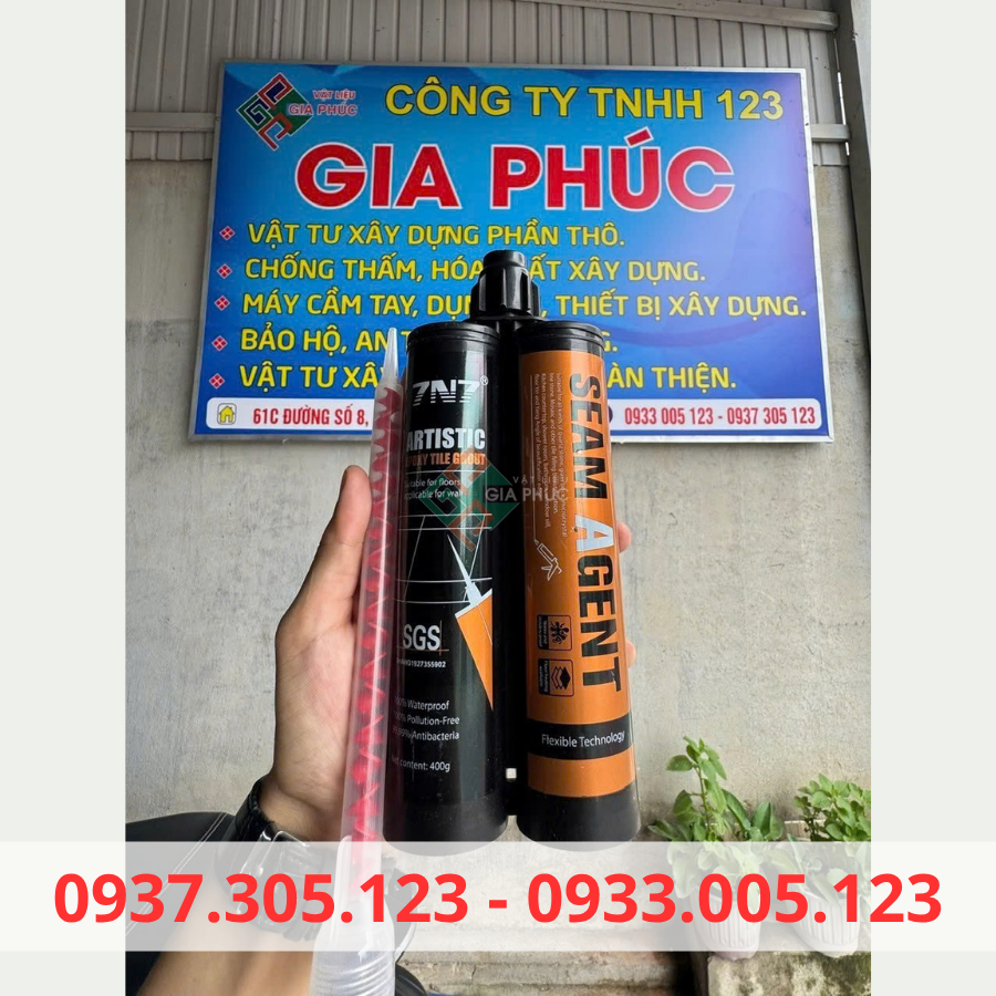  KEO CHÀ RON 7N7 - KEO CHÍT MẠCH 7N7 ( CHỐNG THẤM, CHỐNG Ố, CHỐNG PHAI MÀU ) 