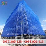  LƯỚI BAO CHE CÔNG TRÌNH CHẮN BỤI, CHẮN VẬT RƠI 2M*100M - MÀU XANH LÁ, XANH DƯƠNG 