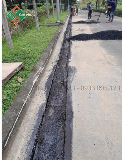  BÊ TÔNG NHỰA NGUỘI LÀM ĐƯỜNG 25KG - BÊ TÔNG NHỰA NGUỘI VÁ ĐƯỜNG 