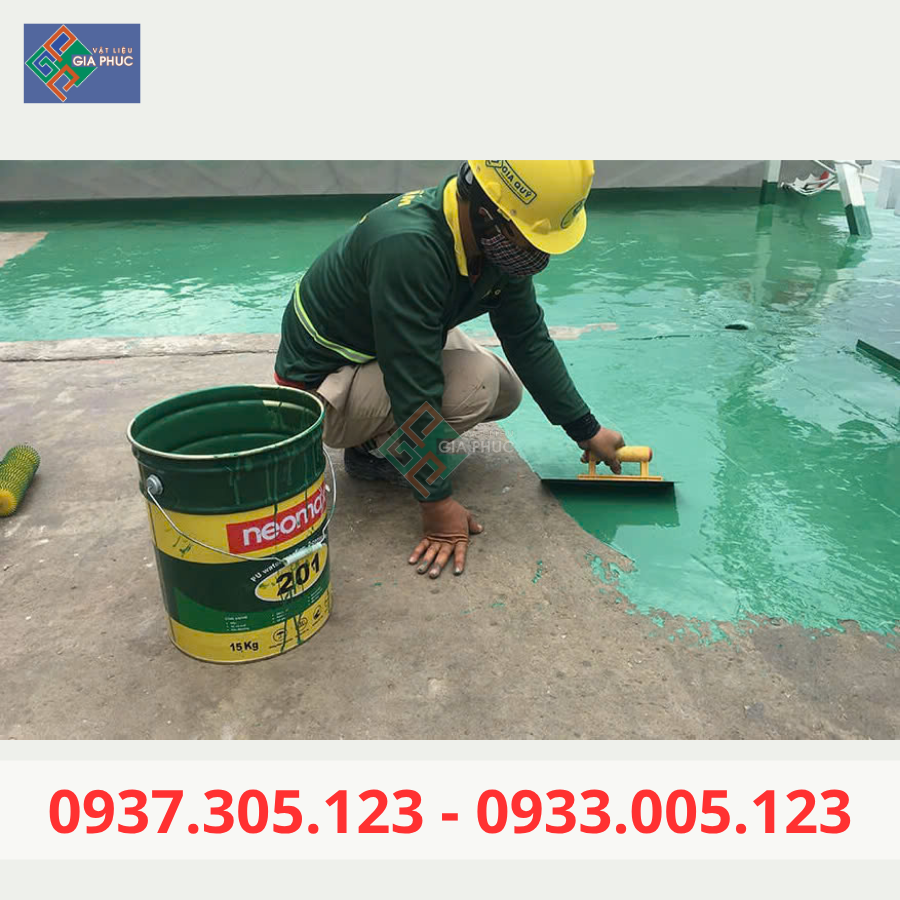  CHỐNG THẤM NEOMAX 201 | SƠN CHỐNG THẤM PU LỘ THIÊN 2 THÀNH PHẦN 