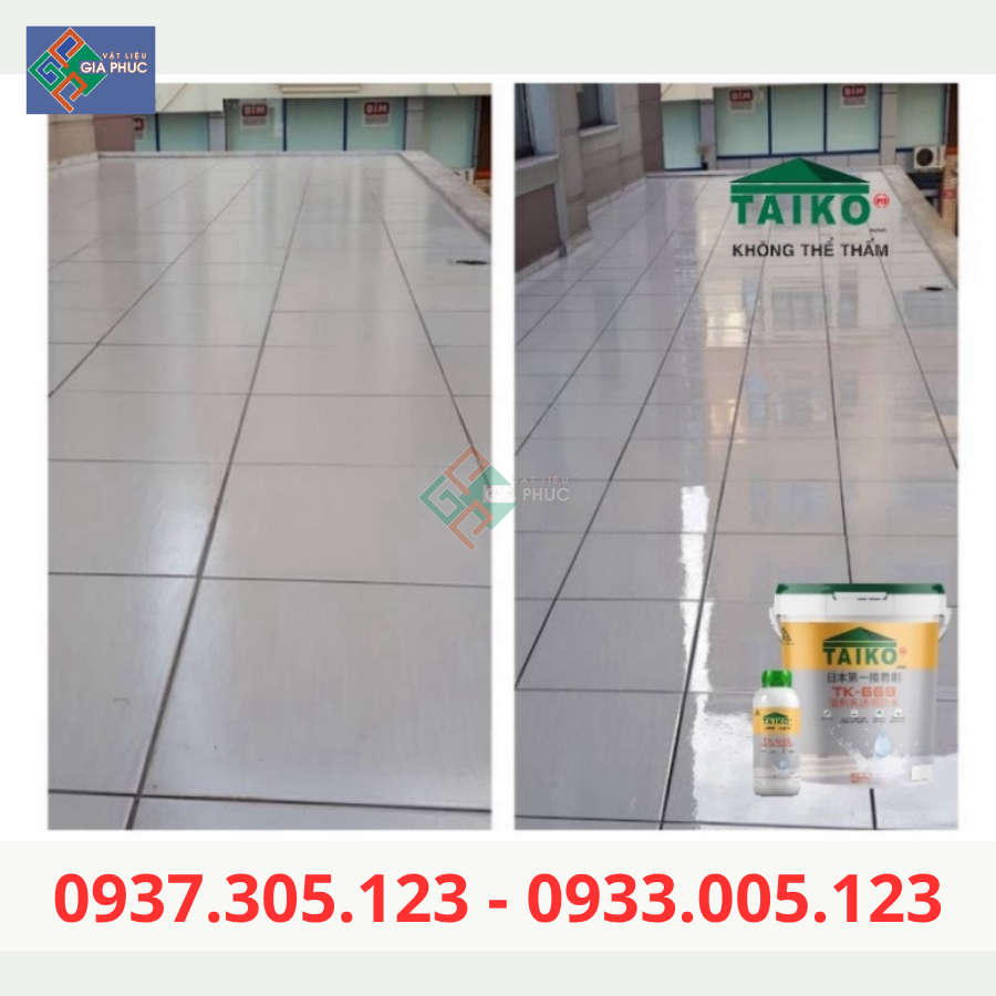  CHỐNG THẤM TRONG SUỐT TAIKO TK669 MÀNG CỨNG 18L 