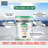  CHỐNG THẤM TRONG SUỐT TAIKO NITTON 5L MÀNG DẺO - MÁI TÔN, MÁI NGÓI, TƯỜNG NGOÀI 