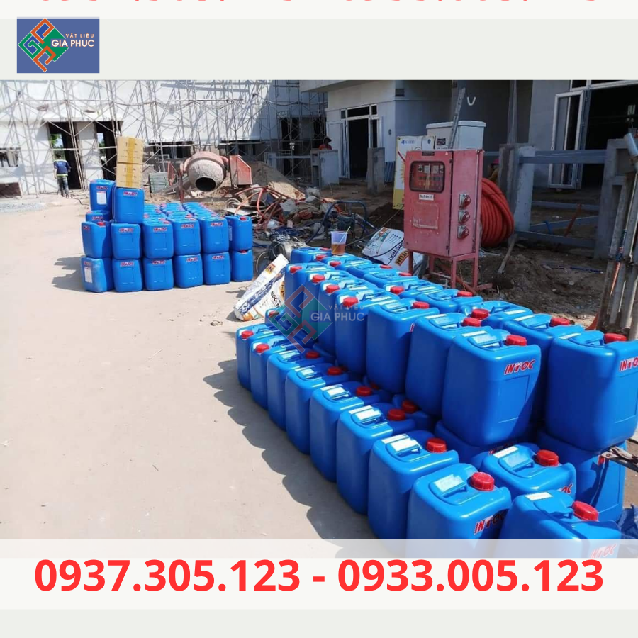 CHỐNG THẤM INTOC 04A 5KG - TẦNG HẦM, SÂN THƯỢNG, BAN CÔNG 