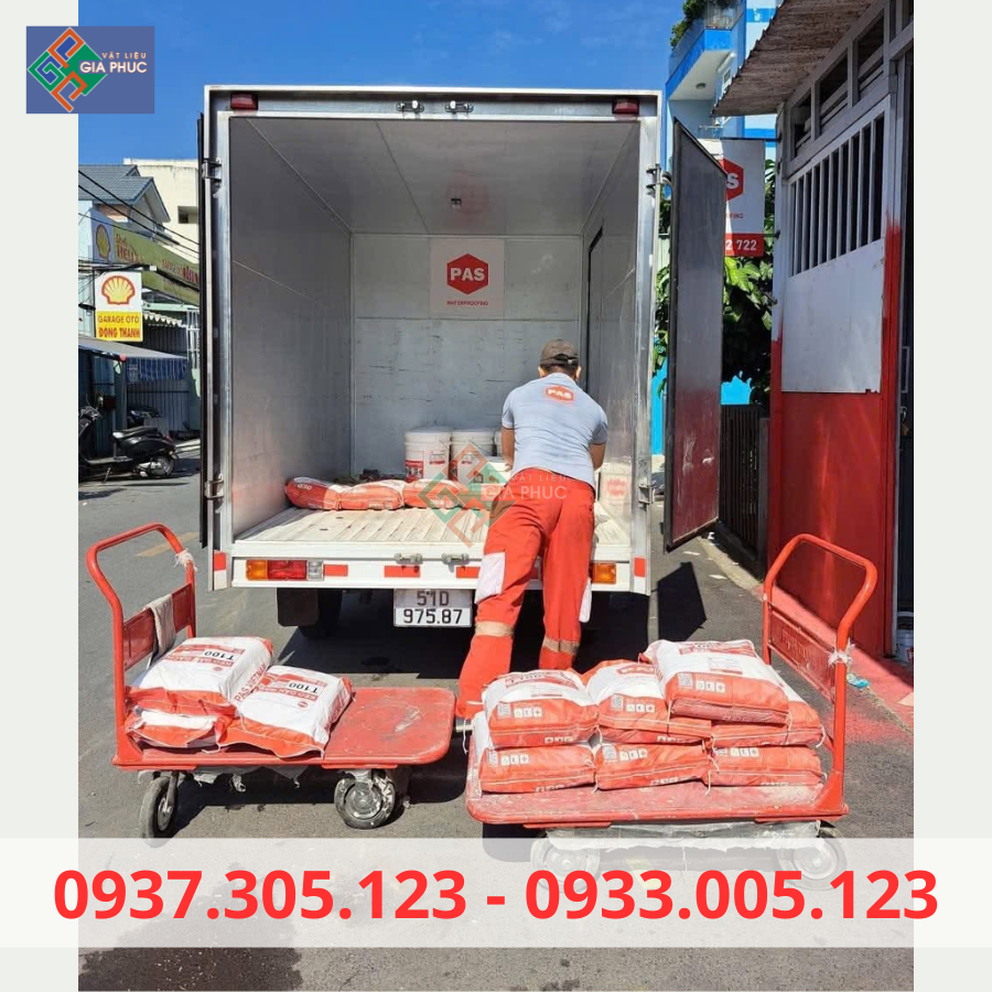  VỮA TỰ SANG PHẲNG PAS M900 - BAO 20KG 