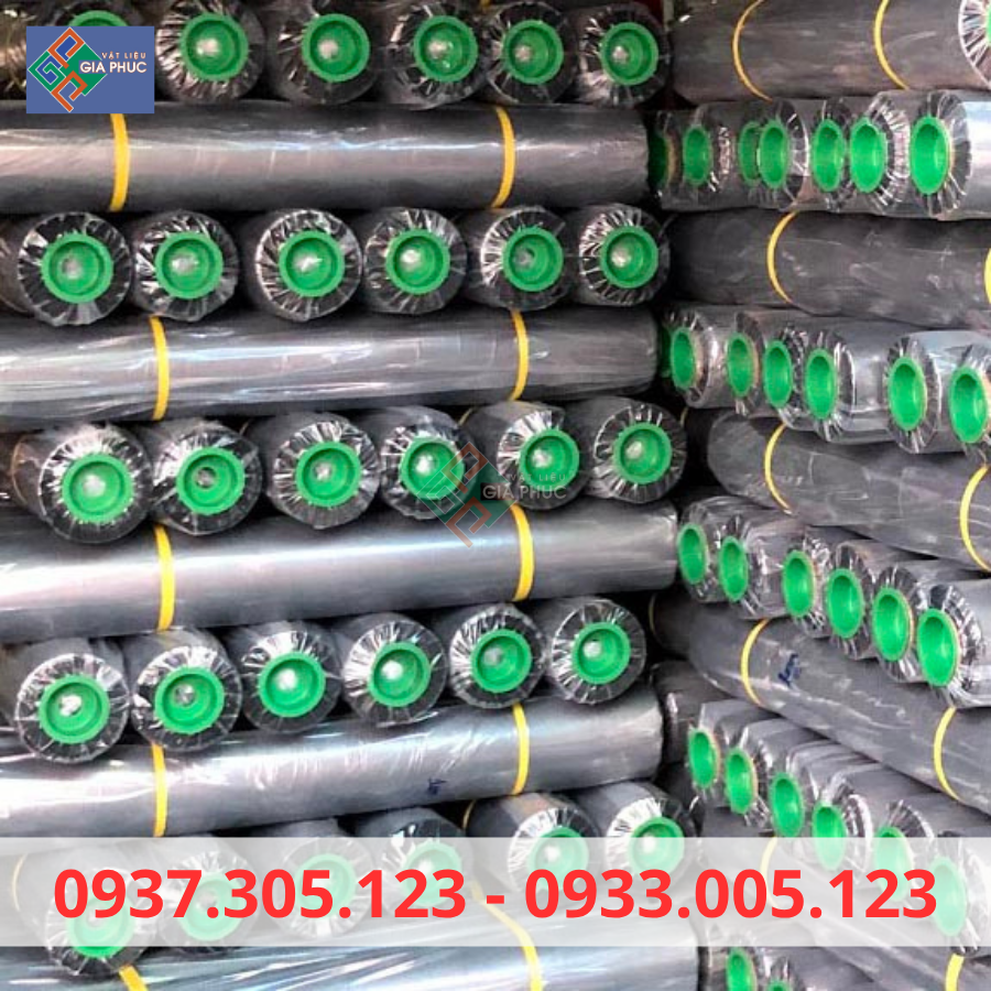  BẠT NILONG ĐEN LÓT SÀN ĐỔ BÊ TÔNG 1M*200M*14MIC 