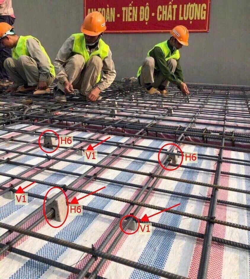  CÁCH DÙNG CON KÊ BÊ TÔNG SÀN 10CM & 12CM - CON KÊ BÊ TÔNG SÀN GIÁ TỐT 