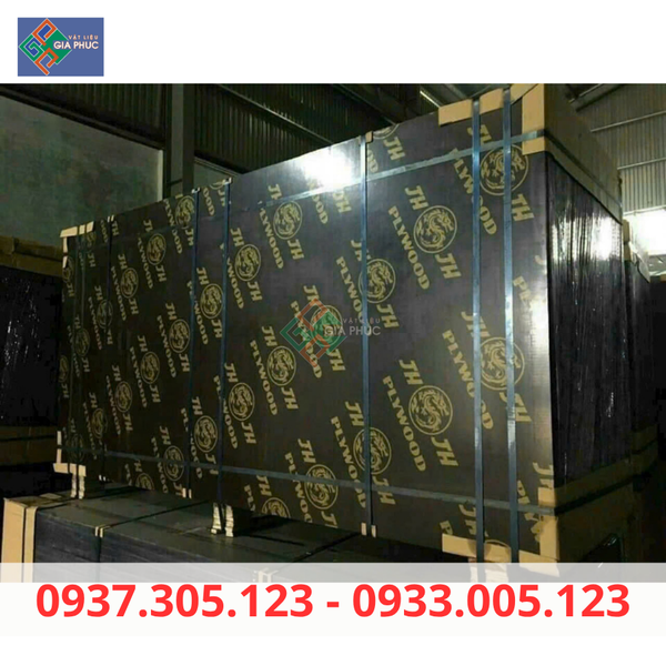 VÁN ÉP CỐP PHA PHỦ PHIM XÂY DỰNG 12MM  - THƯƠNG HIỆU JH GIÁ RẺ
