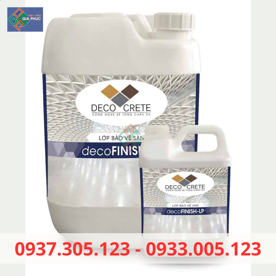  CHẤT PHỦ BÓNG BÊ TÔNG DECORFINISH - LP ( CAN 25L ) 
