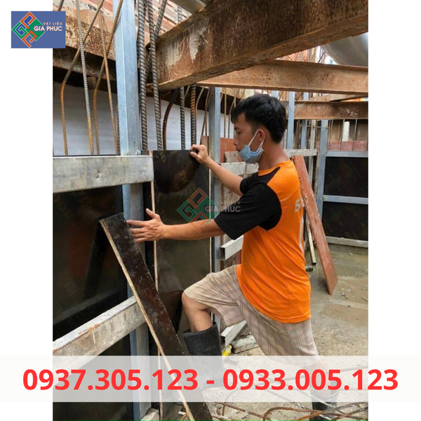  VÁN ÉP CỐP PHA PHỦ PHIM XÂY DỰNG 15MM  - THƯƠNG HIỆU JH 